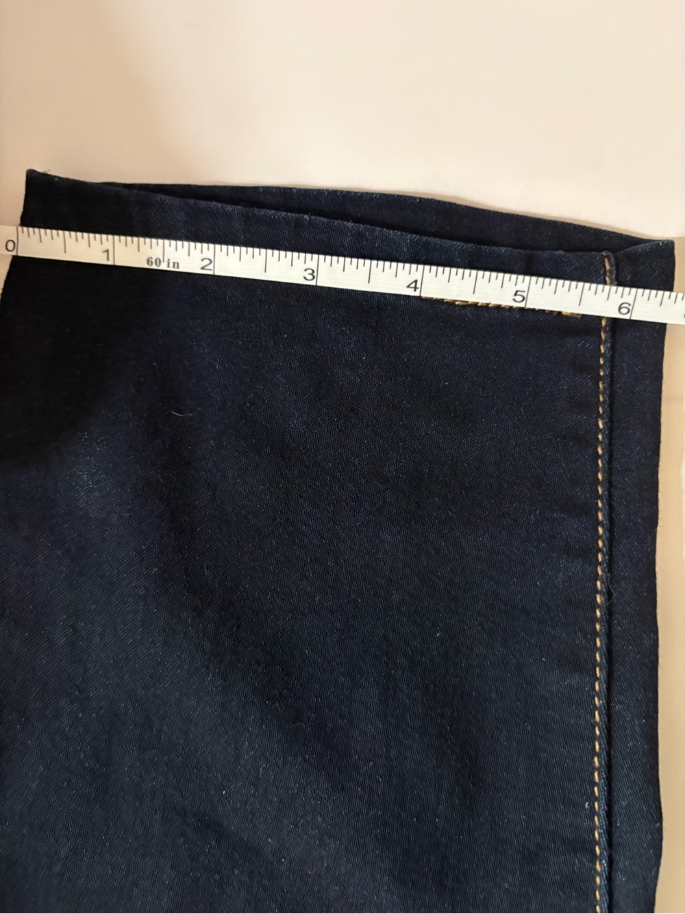 d.jeans Dark Indigo Skinny Jeans with Contrast Stitching - Picture 11 of 11